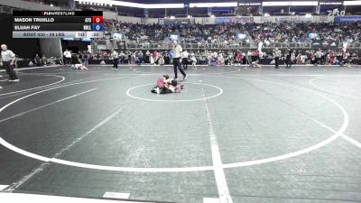 58 lbs Quarterfinal - Mason Trujillo, Atc vs Elijah Fay, Bulls WC