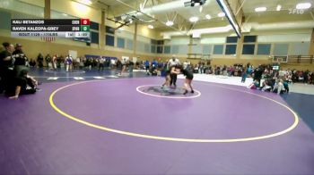 170lbs Cons. Round 4 - Raven Kaleopa-Grey, Spanaway Lake (Girls) vs Kali Betanzos, Cheney (Girls)
