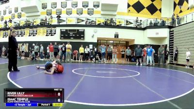 125 lbs Cons. Round 3 - River Lilly, Franklin Wrestling Club vs Isaac Temple, Floyd Wrestling Club