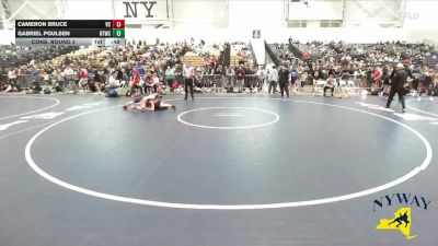 118 lbs Cons. Round 2 - Cameron Bruce, VHW Club vs Gabriel Poulsen, North Tonawanda Wrestling Club