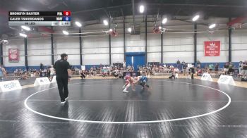 96 lbs Bronsyn Baxter, Pennsylvania Blue vs Caleb Tsikerdanos, Maryland