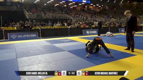 Kevin Michael Martinez vs Jesse Daniel Wellen Jr. 2025 Pan Kids Jiu-Jitsu IBJJF Championship