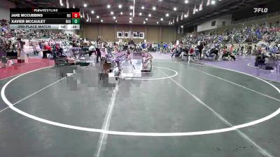 120B 3rd Place Match - Xavier Mccauley, Rogers vs Jake Mccubbins, Millard South