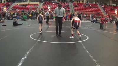 67 lbs Cons. Semi - Jude Miller, Brawlers vs Ashtin Terry, Nebraska Boyz Wrestling