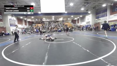 144 lbs Cons. Round 4 - Rhett Lashley, Crespi vs William Larsen, Warren