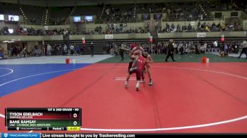 80 lbs Round 1 - Tyson Edelbach, Wabasha Kellogg vs Bane Ramsay, LAW - Lacrosse Area Wrestlers