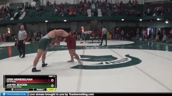 285 lbs Champ. Round 2 - Justin Jeackin, Cleveland State vs Josh Heindselman, Oklahoma