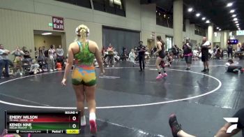 130 lbs Round 4 (6 Team) - Emery Wilson, TN AAU- Havok vs Kenidi Nine, Feelin Peachy