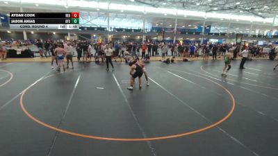 132 lbs Cons. Round 4 - Aydan Cook, Unattached vs Jason Aniag, Unattached