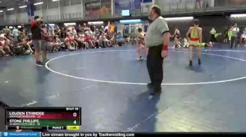 116 lbs Placement Matches (16 Team) - Louden Ethridge, Backyard Brawlers vs Stone Phillips, Alabama Elite Gold