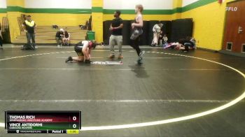 125 lbs 3rd Place Match - Thomas Rich, Spartanburg Wrestling Academy vs Vince Antidormi, Carolina Reapers