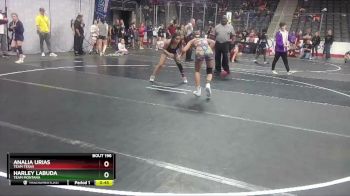 110 lbs Cons. Round 3 - Analia Urias, Team Texas vs Harley LaBuda, Team Montana