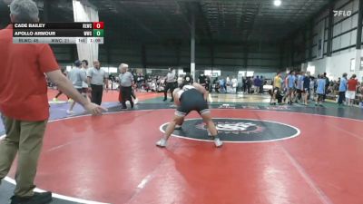 215 lbs Allday - Cade Bailey, RED LION WRESTLING CLUB vs Apollo Armour, WILLIAMSBURG WRESTLING CLUB