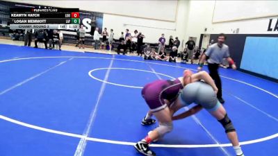 157 lbs Champ. Round 2 - Logan Memmott, Layton vs Keamyn Hatch, Lehi