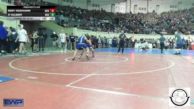 120 lbs Consi Of 32 #1 - Remy DiGiovanni, Deer Creek Wrestling vs Jt Halbert, Bixby