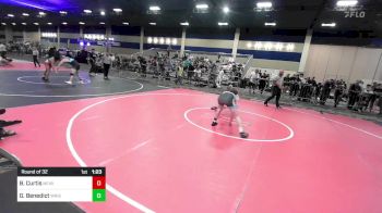 150 lbs Round Of 32 - Brevin Curtis, Nevada Elite WC vs Gunner Benedict, Wright Wr Ac