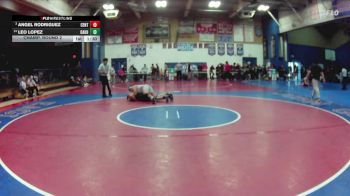 285 lbs Champ. Round 2 - Angel Rodriguez, Centennial (Corona) vs Leo Lopez, Oak Hills