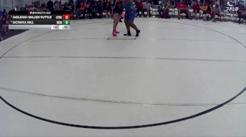 238 lbs Cons. Semi - JaeLeigh Miller-Tuttle, Cougar Youth Wrestling Club vs Octavia Hill, North Omaha Athletic Club