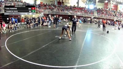 113 lbs Cons. Round 1 - Kamryn Tack, IronHawk Wrestling Academy vs Eva Fuentes, Warrior Wrestling Academy