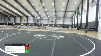 138 lbs Round Of 16 - Alessandro Lopez, Chiawana Riverhawks Wrestling vs Benjamin Musovic, Independent