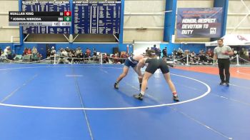 184 lbs Cons. Round 4 - Nuallan King, Utica vs Joshua Nieroda, Roger Williams