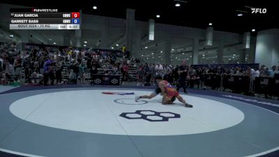 70 kg Cons. Sub-rd Of 32 - Juan Garcia, Colorado Mesa Wrestling Club vs Garrett Bass, Green Machine Wrestling Club
