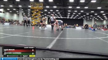 138 lbs Champ. Round 1 - Alex Braun, MN vs Brayden Guerrero, NV