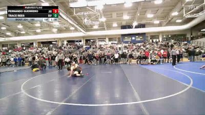 190 lbs Champ. Round 1 - Fernando Guerrero, Jordan vs Trace Rees, Roy