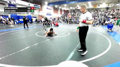 113 lbs Cons. Round 3 - Julian Lopez, Arroyo (El Monte) vs Dylan Esquivel, El Dorado