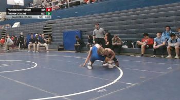 133 lbs Quarterfinal - Christian Tirado, Hopewell vs Noah Collins, West Greene