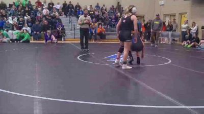 130 lbs Cons. Round 3 - Alyssa Good, Shoshoni vs Naomi Anderson, Moorcroft