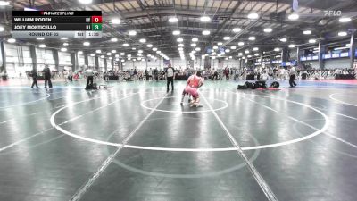 160 lbs Round Of 32 - William Roden, NY vs Joey Monticello, NJ