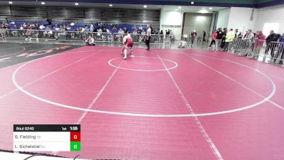 138 lbs Consi Of 32 #1 - Brogan Fielding, OH vs Logan Sichelstiel, NJ