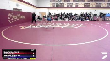 131 lbs Champ. Round 2 - Rontaysia Payne, Cerritos College vs Mikayla Marquez, Vangard University