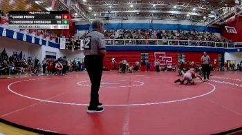 138 lbs Champ. Round 1 - Christopher Firebaugh, Plymouth vs Chase Pekny, Frontier