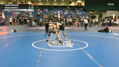 126 lbs Consi Of 32 #1 - Sammy Murante, IL vs Mason Whitney, PA