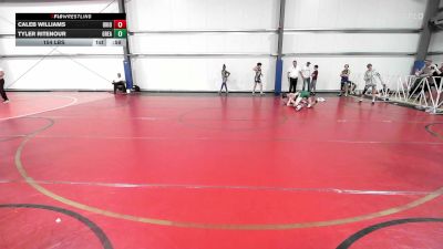 154 lbs Rr Rnd 1 - Caleb Williams, Ohio Titan Blue vs Tyler Ritenour, Great Bridge Wrestling Club