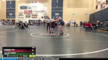 285 lbs Quarterfinal - Mason Perez, Othello vs Carson Ash, Clarkston