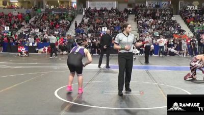 130 lbs Champ. Round 1 - Ben Bosch, Piper vs Karter Barnes, Osage Indians