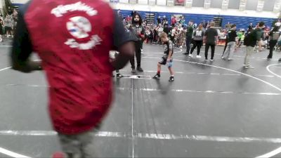 60/65 Quarterfinal - Christian Richard, Triumph Fight Academy vs Victoria Smith, Mighty Warriors Wrestling Acad