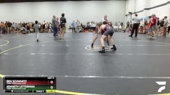 105 lbs Cons. Round 2 - Kenneth Letterman, Tribe Wrestling Club vs Ben Schwartz, Tribe Wrestling Club