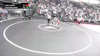 5A 135 lbs Quarterfinal - Ivory Walker, Bountiful vs Alexandra Gates, Cedar Valley