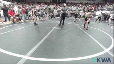 67 lbs Rr Rnd 3 - Rivers Tahdooahnippah, Elgin Wrestling vs Jack Rogers, Standfast