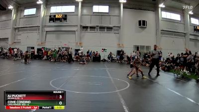 56 lbs Round 1 (6 Team) - Aj Puckett, Killer Elite vs Cove Condino, Lake/Armory Red