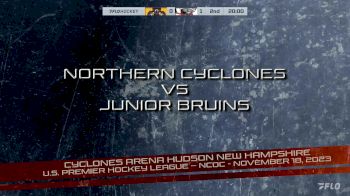 Replay: Home - 2023 Jr. Bruins vs Cyclones | Nov 17 @ 12 PM