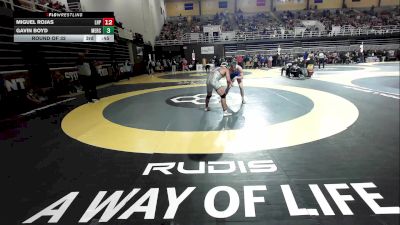 175 lbs Round Of 32 - Tyler Neiva, Greens Farms Academy vs Connor Pawliczak, The Peddie School