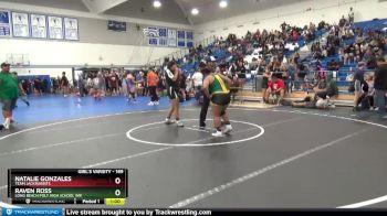 189 lbs Cons. Round 3 - Natalie Gonzales, Team Jackrabbits vs Raven Ross, Long Beach Poly High School Wr