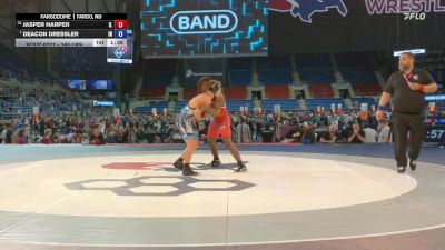 165 lbs Cons. Quarters - Jasper Harper, IL vs Deacon Dressler, IN