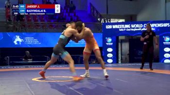 74 kg 1/8 Final - Jaideep Jaideep, India vs Baoyindalai Baoyindalai, China