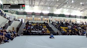 126 lbs Quarters & 1st Wb (16 Team) - Aden Akins, Locust Grove vs Joe Vara, Cass